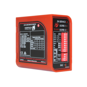 Nortech DP274 : Détecteur de véhicules à boucle au sol inductive électromagnétique pour barrière automatique, parking, comptage et contrôle d'accès