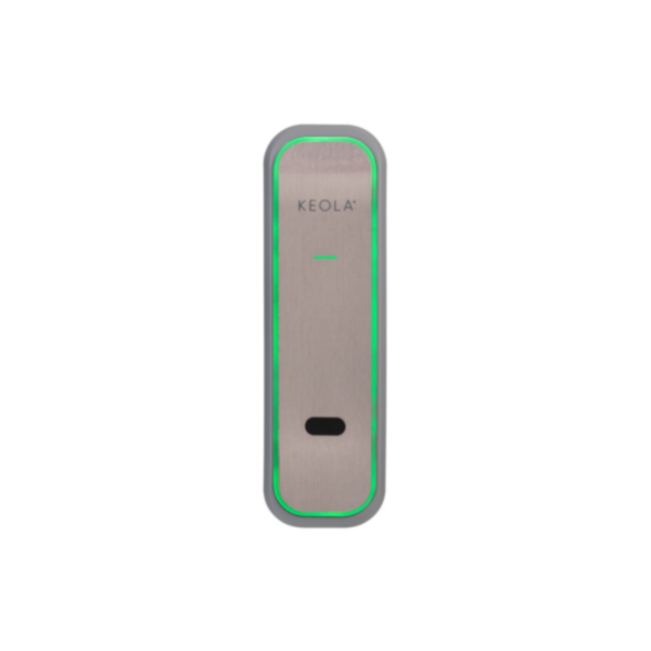 Lecteur connecté ou autonome KEOLA Sewosy K1-W, contrôle d'accès Bluetooth et connexion Wifi. Leds allumées en vert